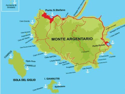 Appartamento Al Mare Porto Santo Stefano  Ngoại thất bức ảnh